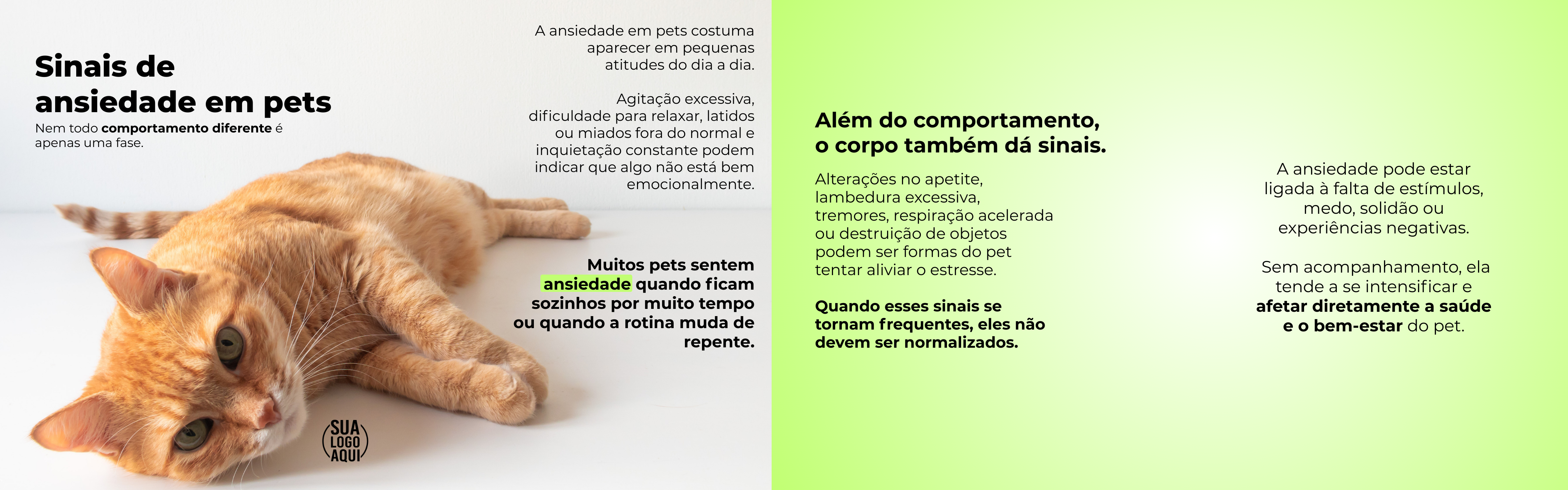 Carrossel Premium — Ansiedade em pets